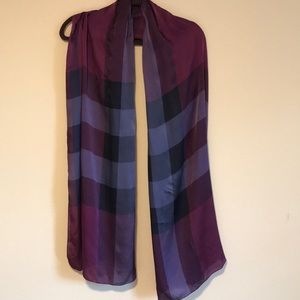 AUTHENTIC Burberry silk scarf